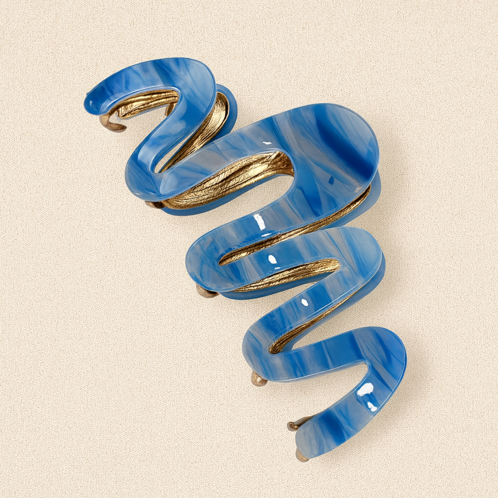 Vlnitý skřipec PEGOLA modrý2